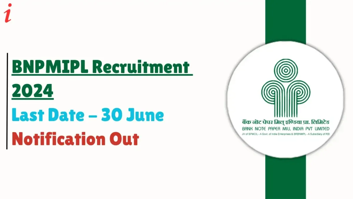 BNPMIPL Recruitment 2024