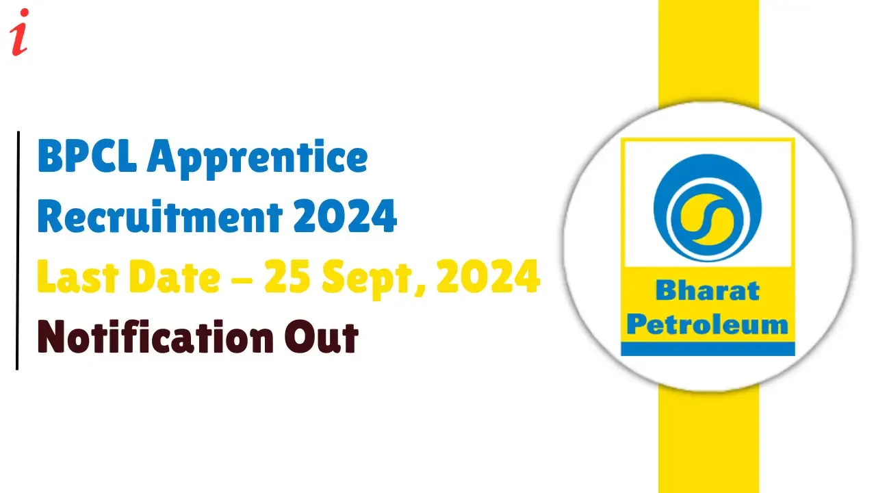 BPCL Apprentice Recruitment 2024