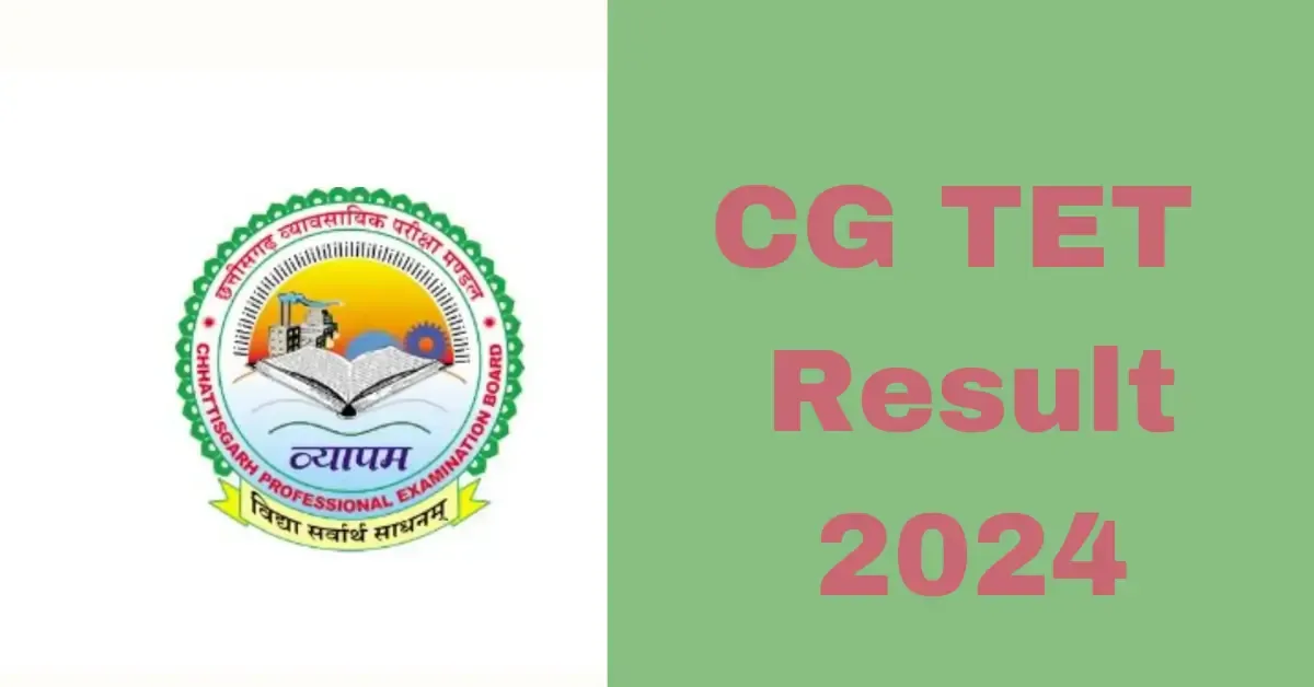 CG TET Result