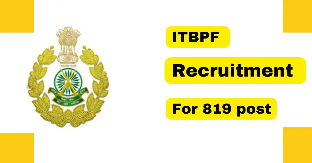 ITBPF Recruitment