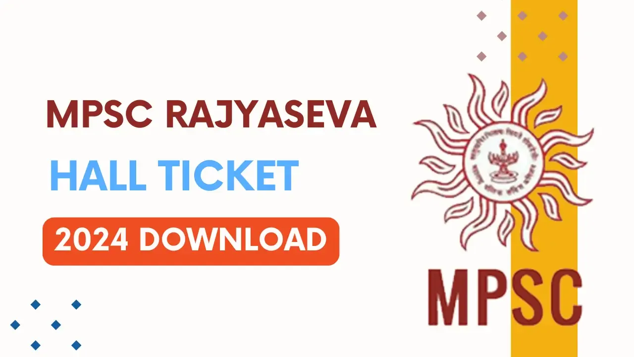 MPSC Rajyaseva Hall Ticket