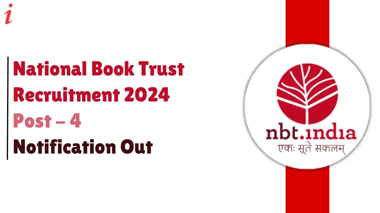 NBT Recruitment 2024