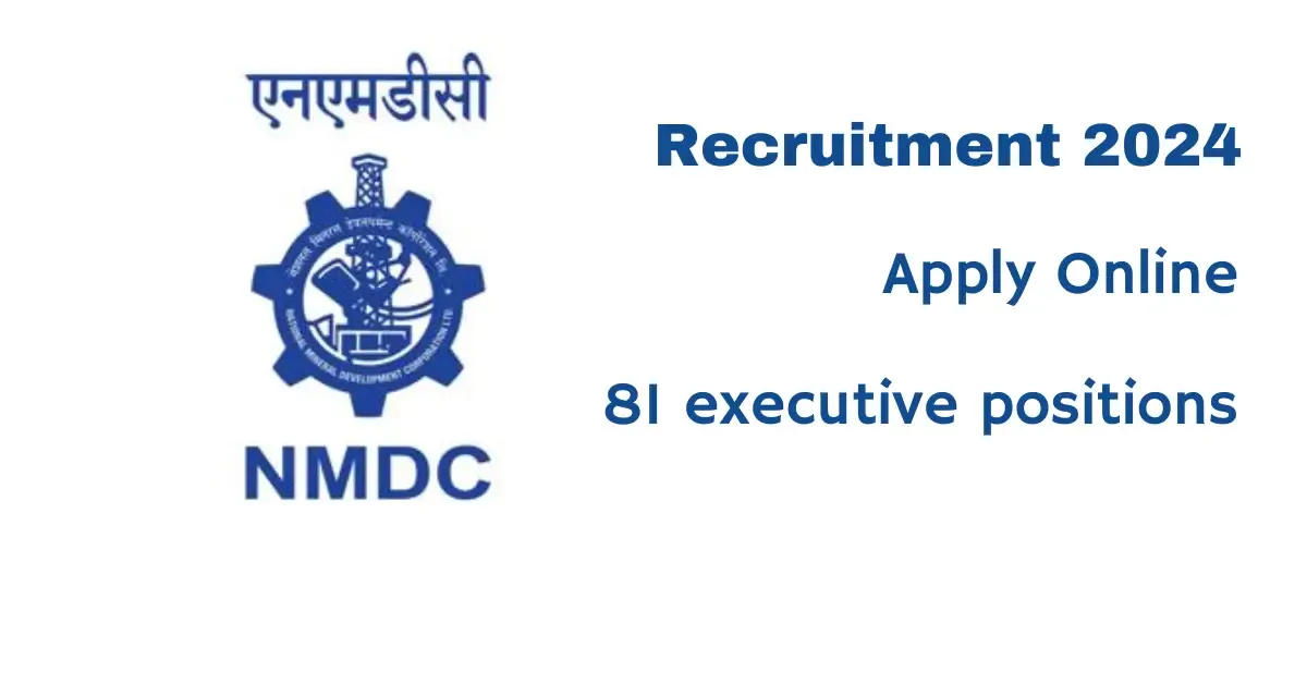 NMDC Recruitment