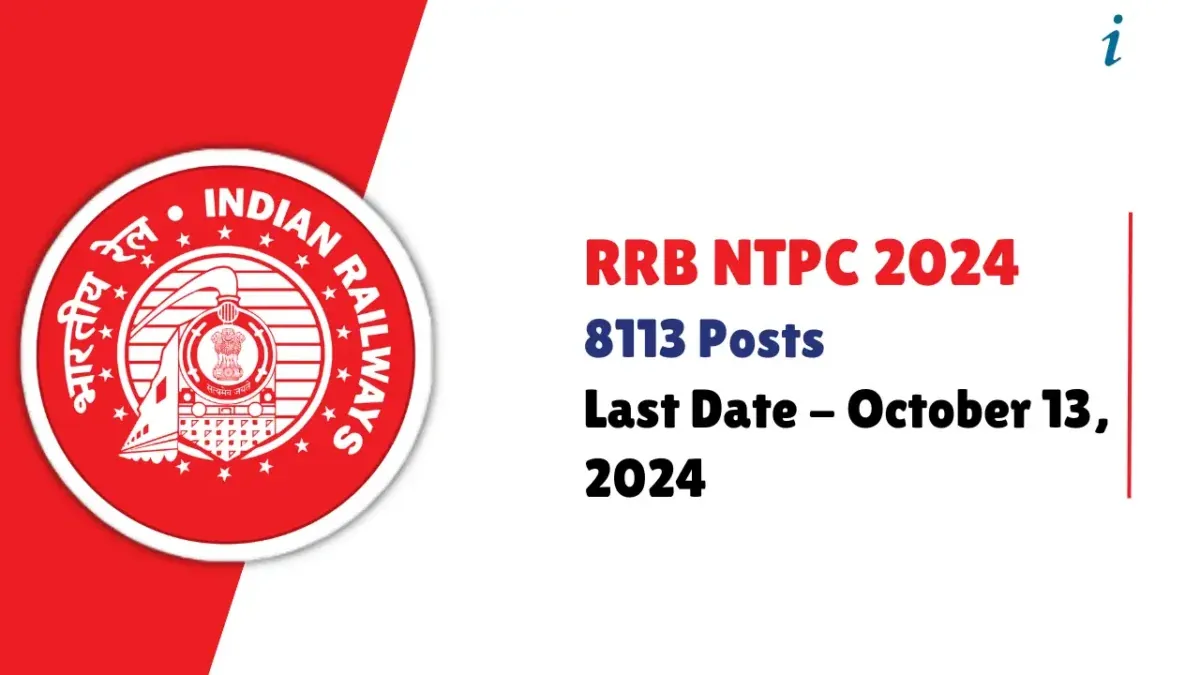 RRB NTPC Graduate Level Posts 2024