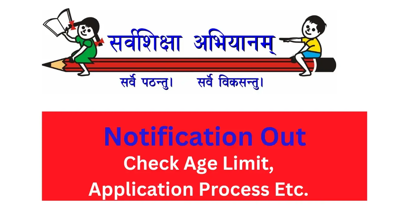 SARVA SHIKSHA ABHIYAN RECRUITMENT 2024