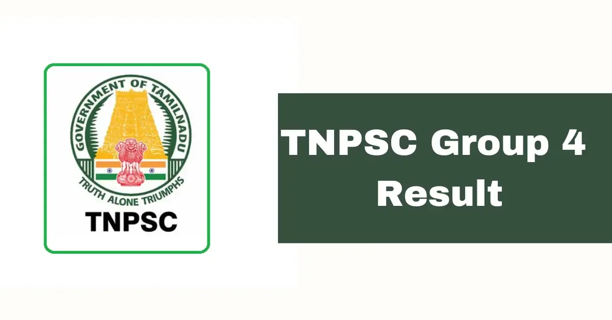 TNPSC Group 4 Result